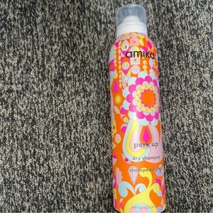 Amika Perk Up Dry Shampoo - Bold Orange and Pink